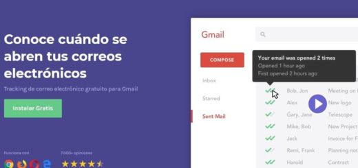 Confirmación de lectura de Gmail con Mailtrack