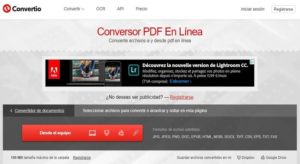 Convertir página web a PDF gratis - Convertio