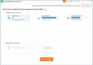 EaseUS Data Recovery Wizard Free - todo tipo de dispositivos