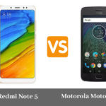 Xiaomi Redmi Note 5 vs Motorola Moto G5 Plus