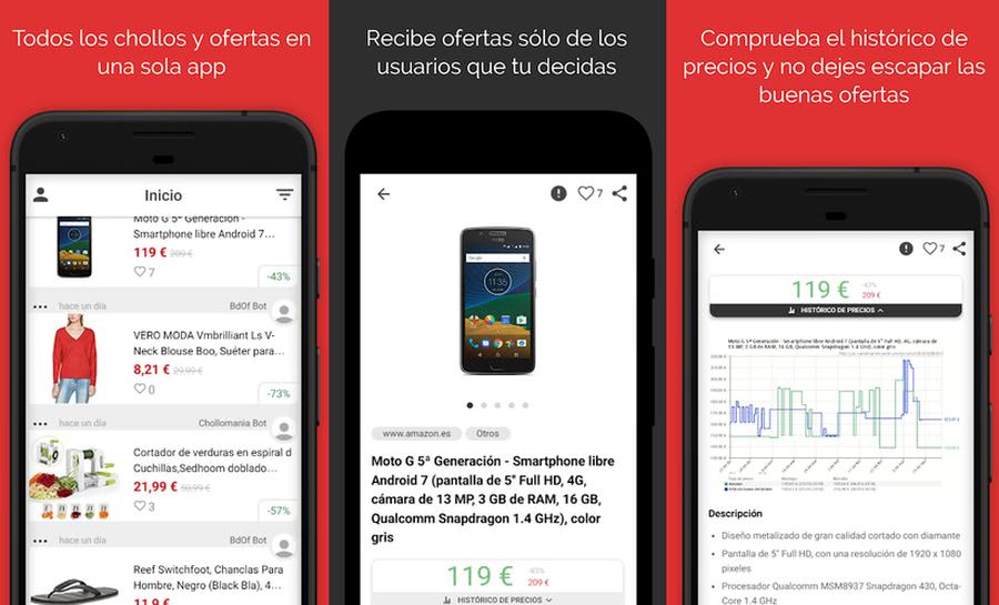 Chollos en tu móvil para aprovechar las gangas y ahorrar en tus compras Chollos en tu móvil Shooper Chollos en tu móvil para aprovechar las gangas y ahorrar en tus compras