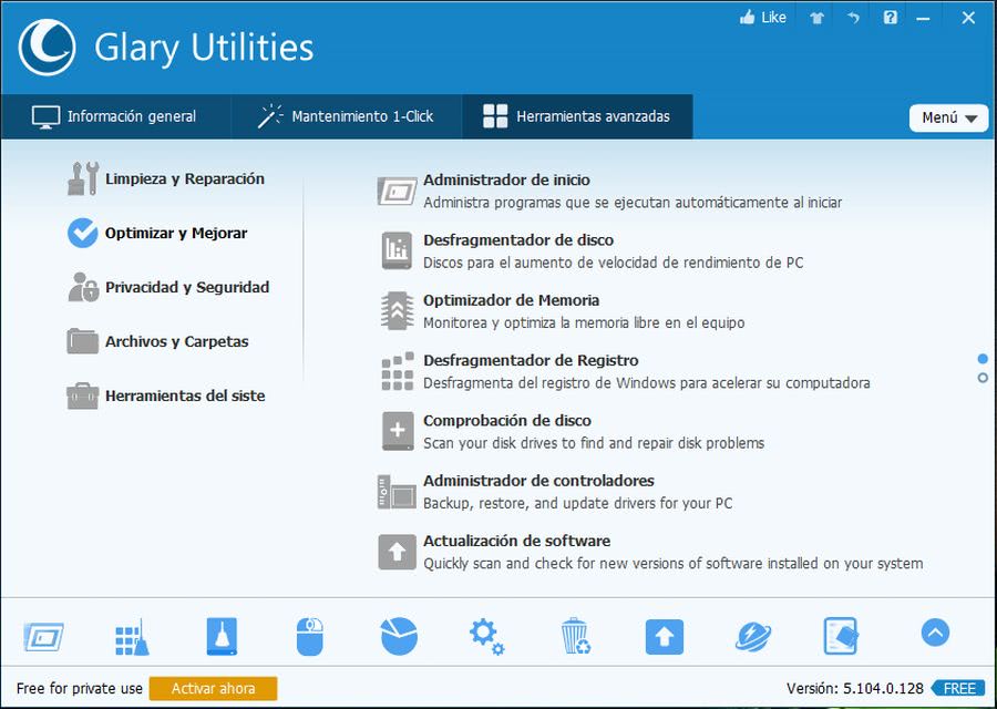 Glary Utilities: software gratis para limpiar y acelerar el PC