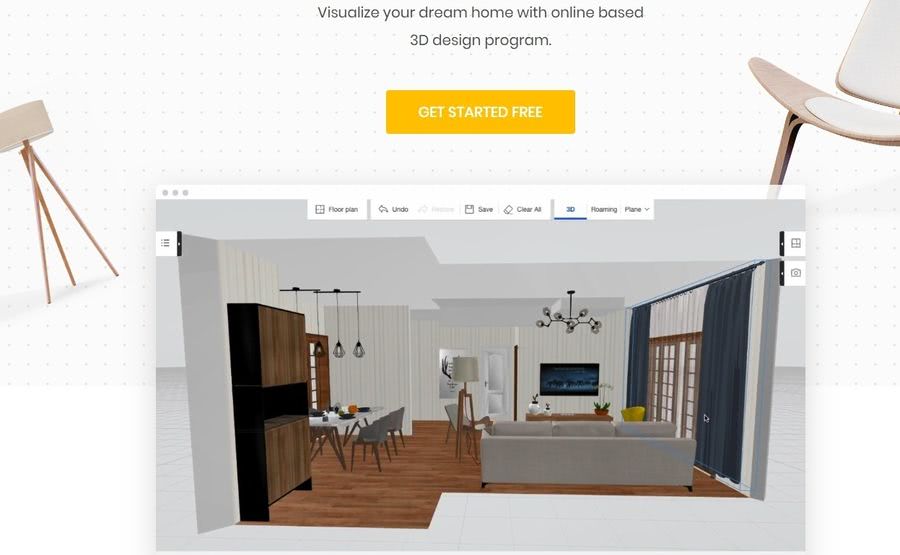 Coohom: aplicación web gratuita para diseño de planta e interiores en 3D