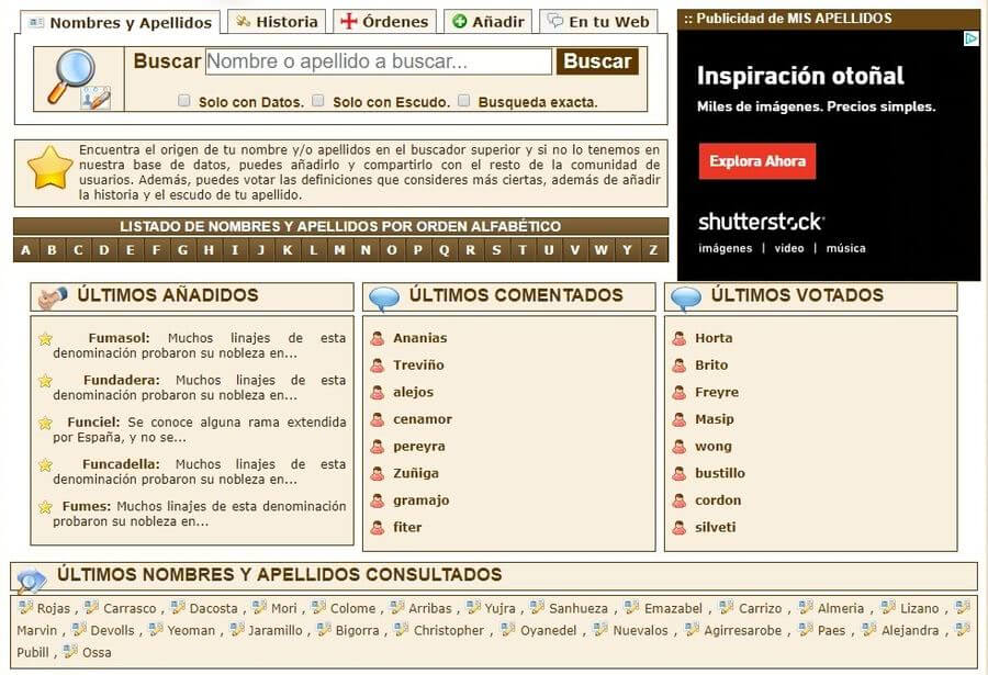 Qué significa mi apellido: 5 páginas para descubrirlo