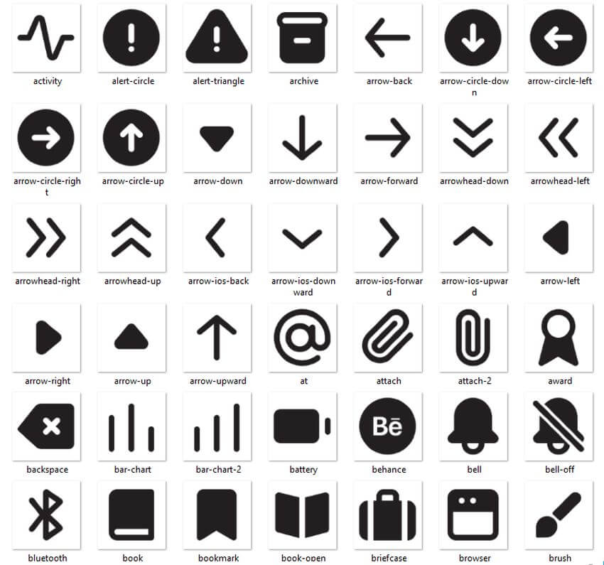 Eva Icons