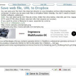 Subir archivos a Dropbox desde URL