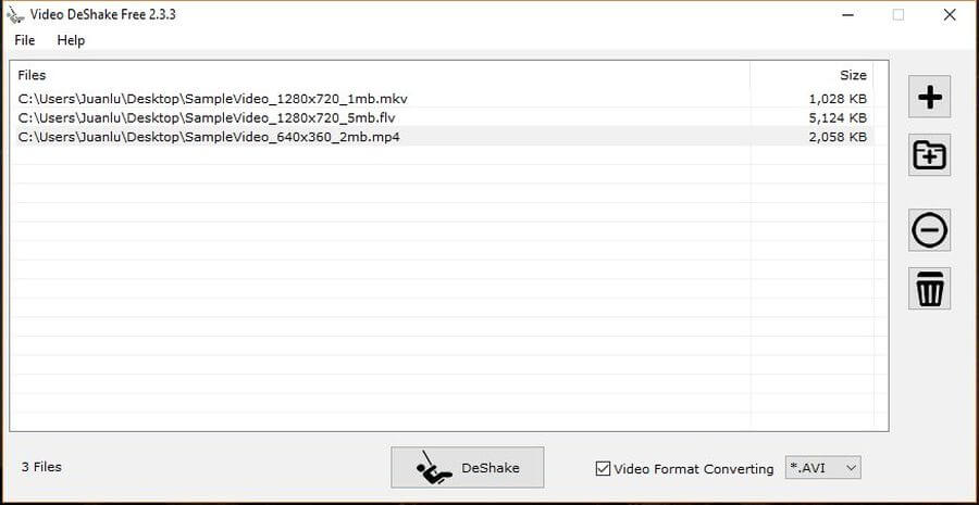 Estabilizar vídeos movidos gratis y convertir vídeos a otros formatos