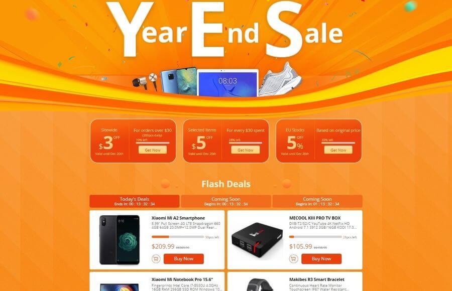 Ofertas de Fin de Año, regalos de Navidad y más en Geekbuying