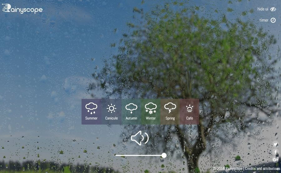 Sonidos naturales para relajación