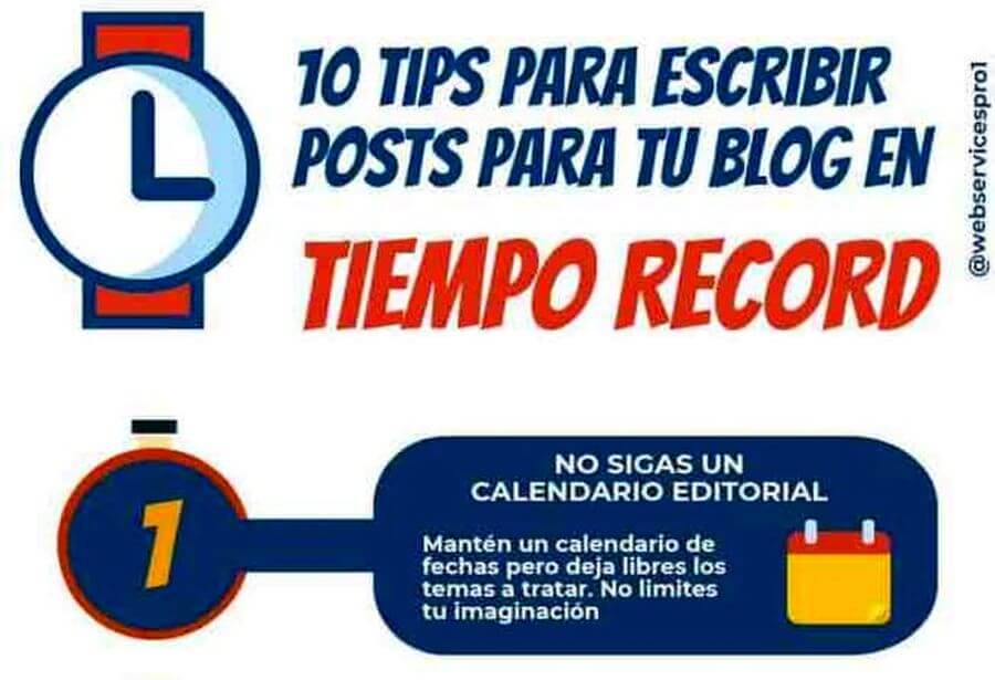 10 consejos para escribir posts