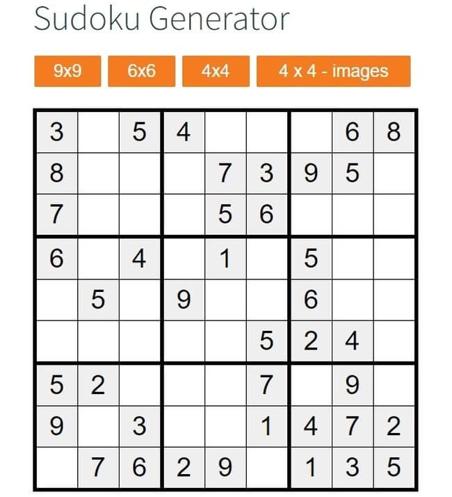 Orientar Personas con discapacidad auditiva Escalera Crear sudokus para imprimir de forma gratuita con Sudoku Generator