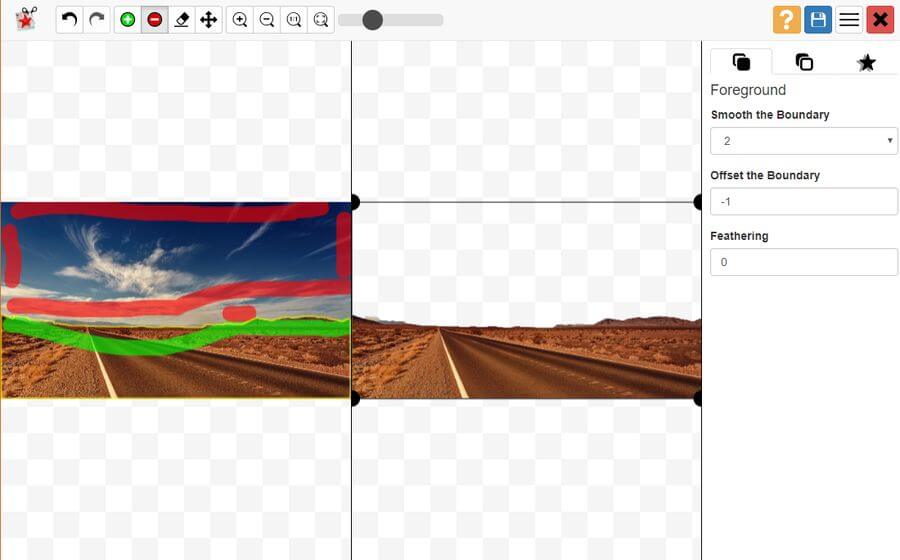 Eliminar fondo de fotos