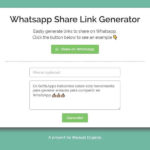 Generar enlaces para WhatsApp