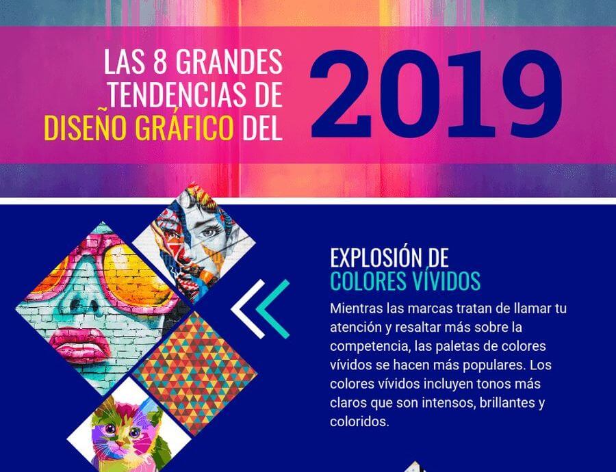 Tendencias en Diseño Gráfico 2019 que deberías conocer