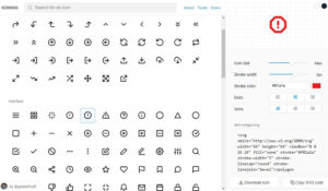 Crear iconos SVG