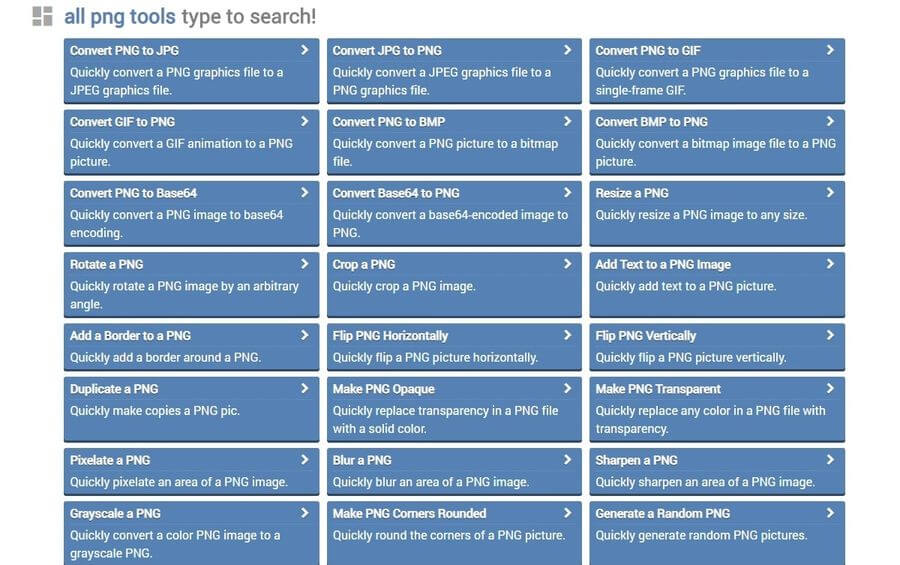 Online PNG Tools