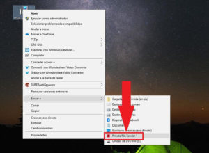 Private File Sender - seleccionar archivo