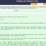 Catálogo de software libre - CdLibre