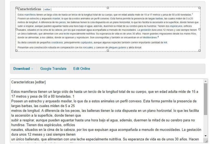 Extraer texto de imágenes online y gratis con Free Online OCR