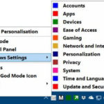 Win10 All Settings