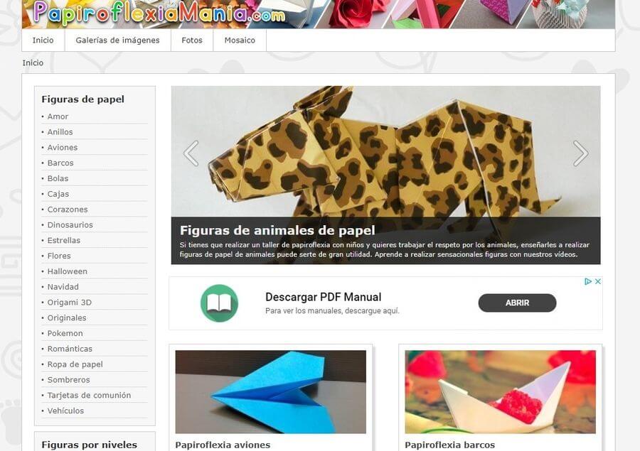 Aprender origami o papiroflexia fácilmente en estos 3 sitios