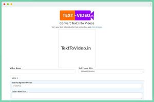 Cómo convertir texto a vídeo