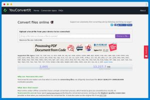 Convertir archivos con YouConvertIt
