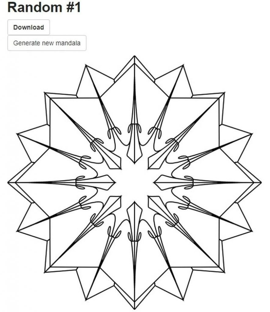 Crear mandalas para imprimir online y gratis con estas 3 aplicaciones web