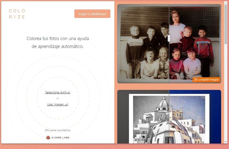 Dar color a una foto antigua
