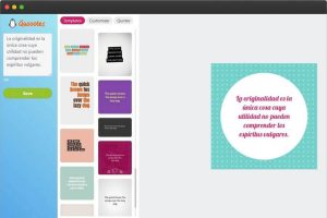 Crear imágenes con citas online