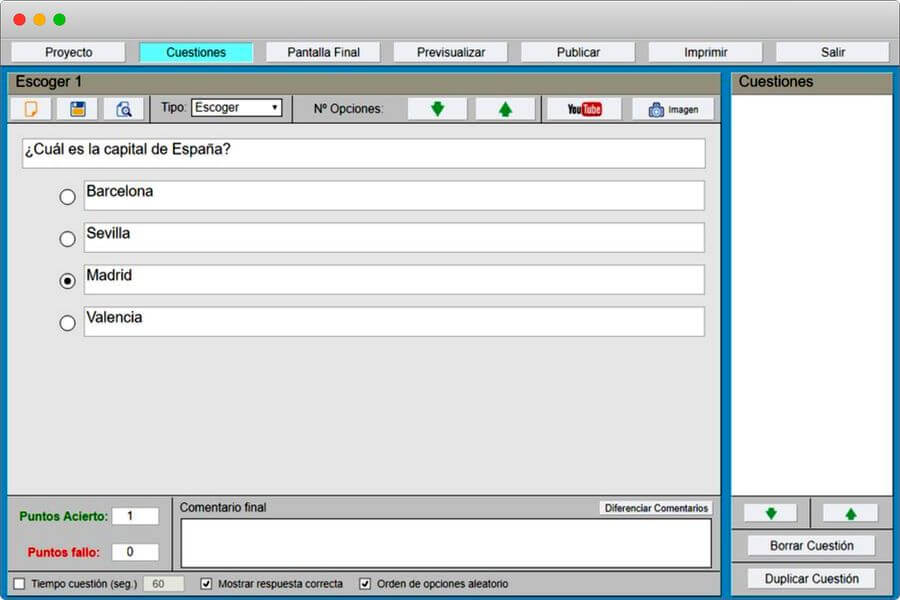 Crear cuestionarios online y gratis