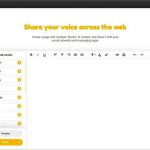 Crear páginas web con Voicer