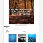 Crear imágenes con texto en Instagram Quotes Maker