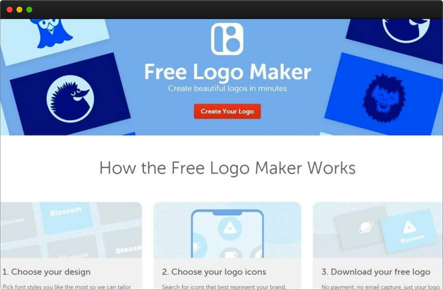 Generador de logotipos online