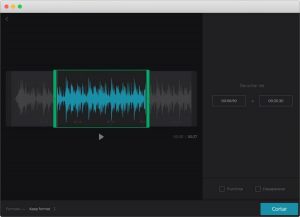 Cortar archivos MP3 online y gratis