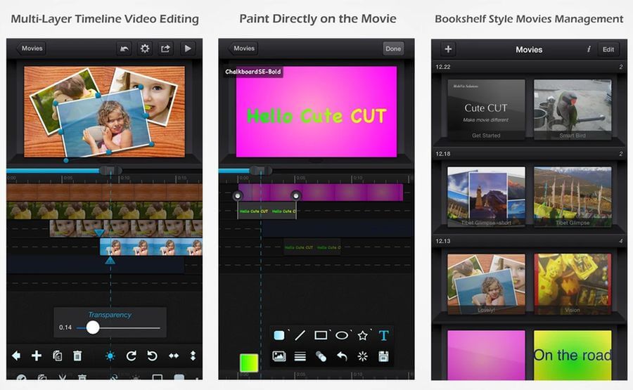 Editor de vídeo para Android