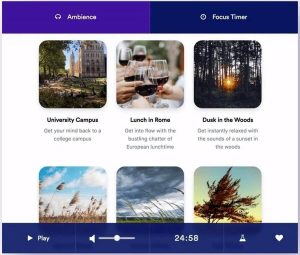 Sonidos ambientales para concentrarnos