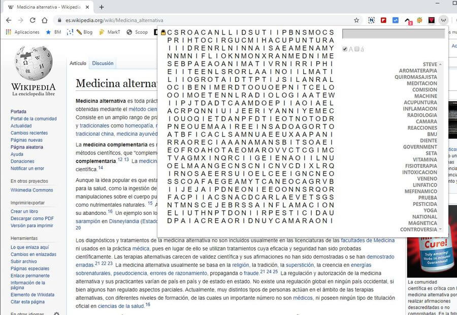 Wikipedia Crossword