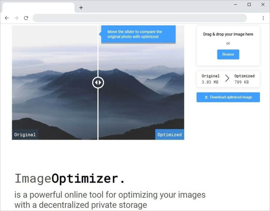 Comprimir imágenes en línea y gratis con ImageOptimizer Comprimir imágenes en línea y gratis con ImageOptimizer