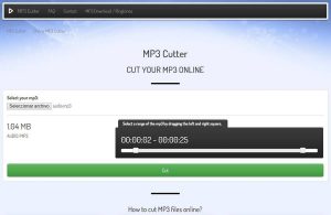 Cortador de Mp3 online y gratis