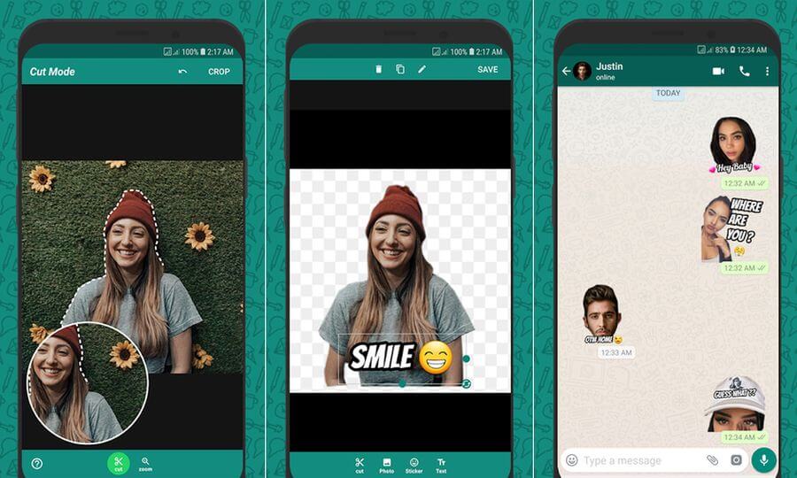 Crear stickers gratis para WhatsApp