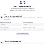 Easy Peasy Password