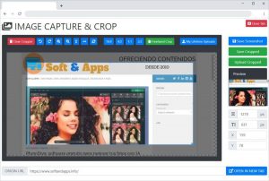 Captura de pantalla en Chrome