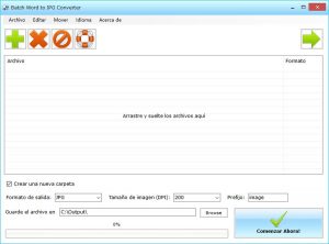 Convertir documentos de Word a imágenes