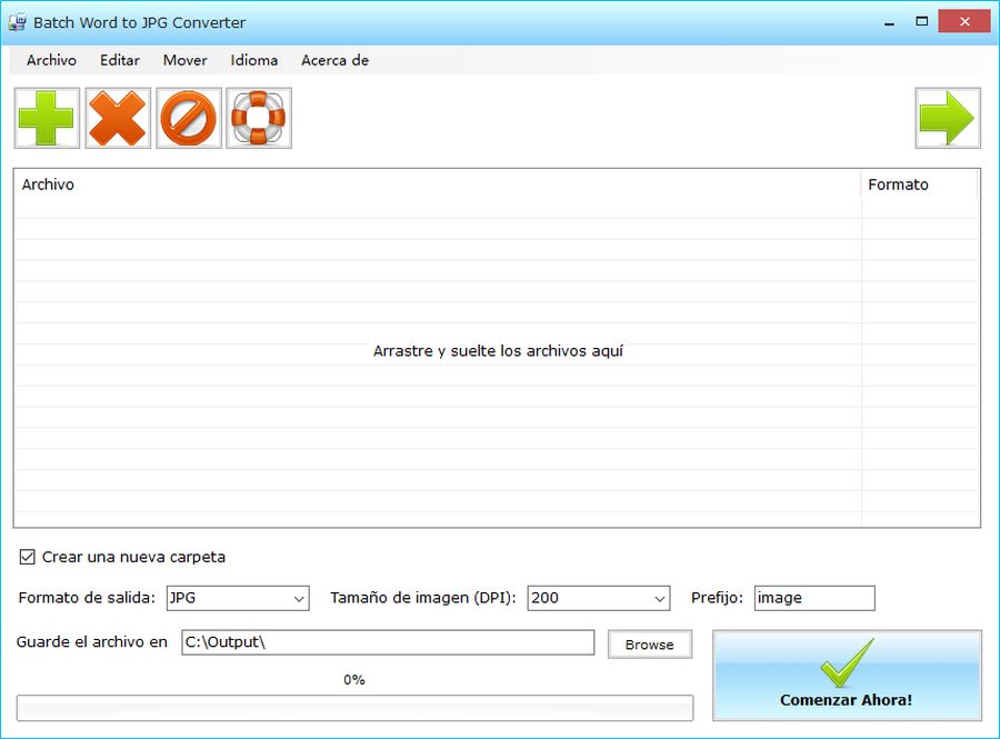 Convertir documentos de Word a imágenes con un software gratuito