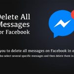 Eliminar todos los mensajes de Facebook