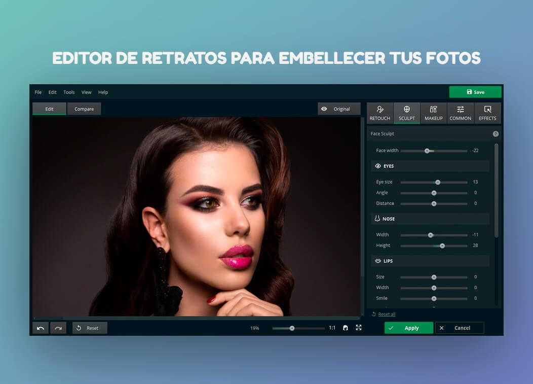 PhotoDiva software gratuito para mejorar tus fotos con IA