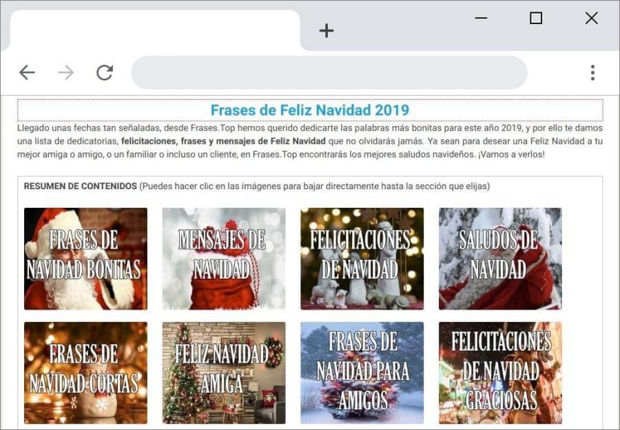 Frases para felicitar la Navidad