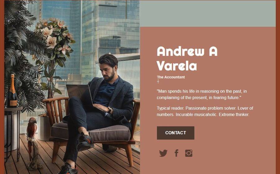 Crear una página personal gratis y online con Gosabi