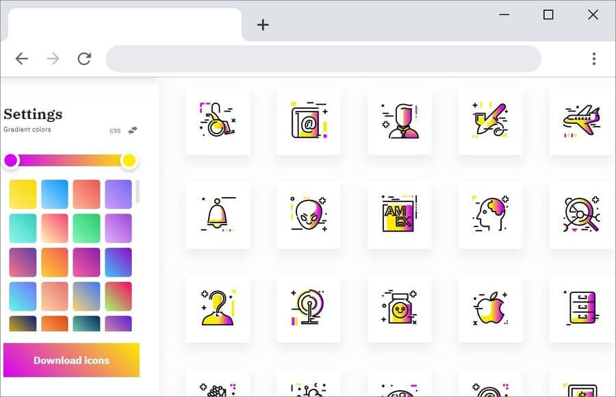 Gradientify Icons